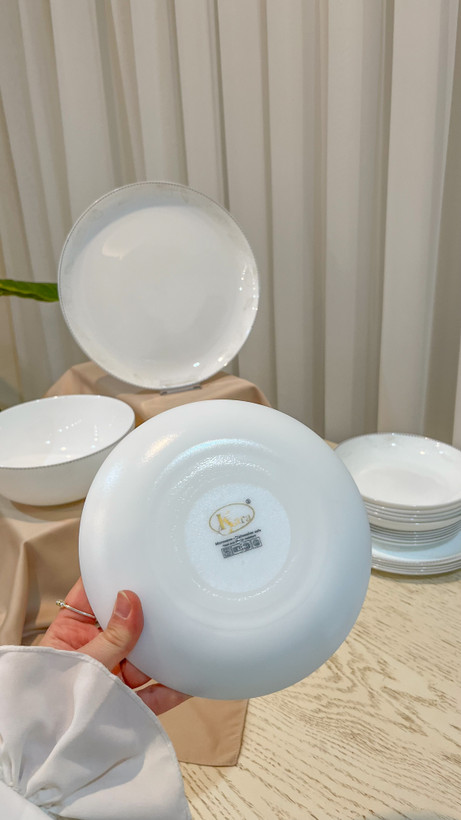 سرویس ارکوپال طوبی ۶ نفره | ۲۶ پارچه گلدن اپال