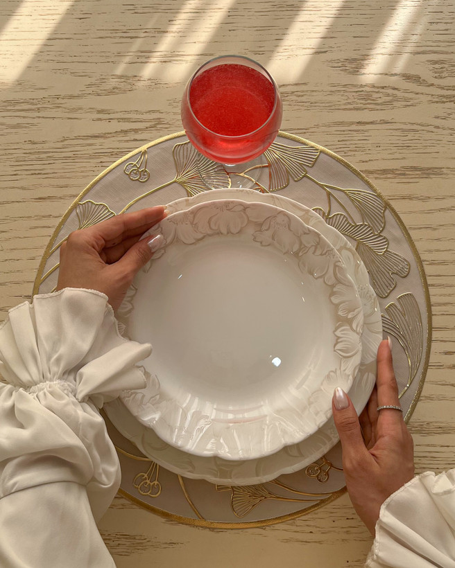 سرویس ارکوپال ویستا ۶ نفره | ۲۶ پارچه مقصود قالب نیلوفری