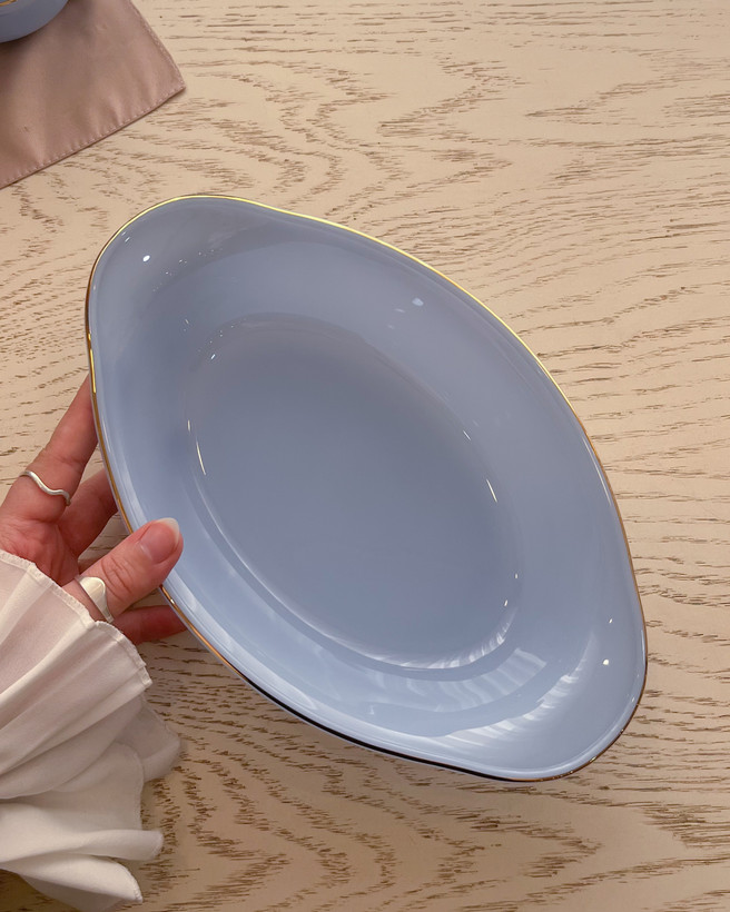 سرویس ارکوپیرکس 35 پارچه 6 نفره برند MP وارداتی رنگ یاسی